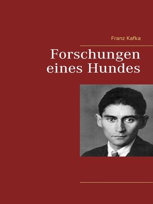 cover image of Forschungen eines Hundes